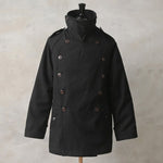 1940s French Army Motorcycle Canvas Coat