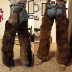 Elegant Woolies Chaps Crafted for Western Wear