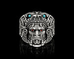 Handcrafted Carved Ring