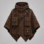 Gothic Cyberpunk Utility Poncho