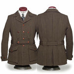 Herringbone Tweed Norfolk Jacket
