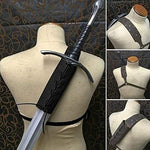 Medieval Retro Warrior Leather Holster Sword Holder