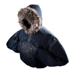 Royal Reversible Hooded Bomber