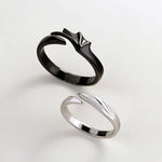 Couples Angel And Devil Wing Rings
