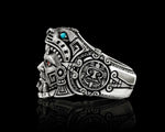 Handcrafted Carved Ring