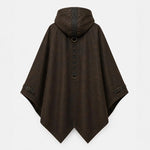 Rogue Traveler Hooded Poncho Cloak