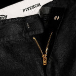 Waxed Raw Denim Jeans