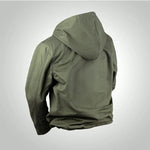 USN Wet Weather Parka Vintage Deck Jacket Pullover Lace Up WW2 Uniform