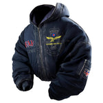 Royal Reversible Hooded Bomber