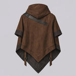 Oversized Knit Poncho Cape