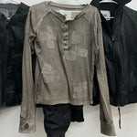 Patch Henley Shirts
