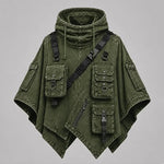 Gothic Cyberpunk Utility Poncho