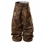 Waxed Raw Denim Jeans