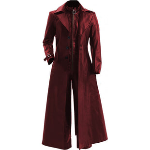 Antagonist Leather Coat
