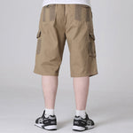 [50'' Waist] Mens Plus-size Cropped Trousers