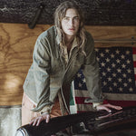 Reverse-Sateen Overshirt