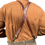 Handmade Leather Suspenders