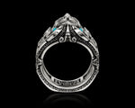 Handcrafted Carved Ring