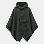 Rogue Traveler Hooded Poncho Cloak