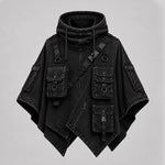 Gothic Cyberpunk Utility Poncho