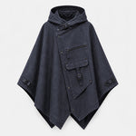 Rogue Traveler Hooded Poncho Cloak