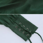 Men's Medieval Lace Up Pirate Shirt