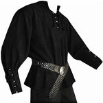Men's Medieval Lace Up Pirate Shirt
